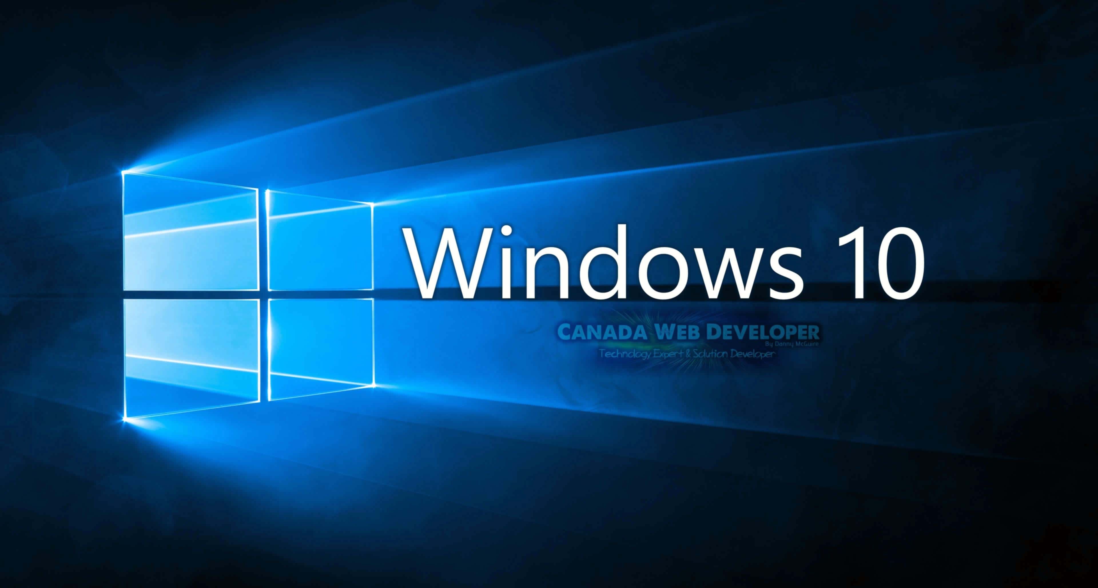 HD ویندوز 10 (Windows 10 HD Background)