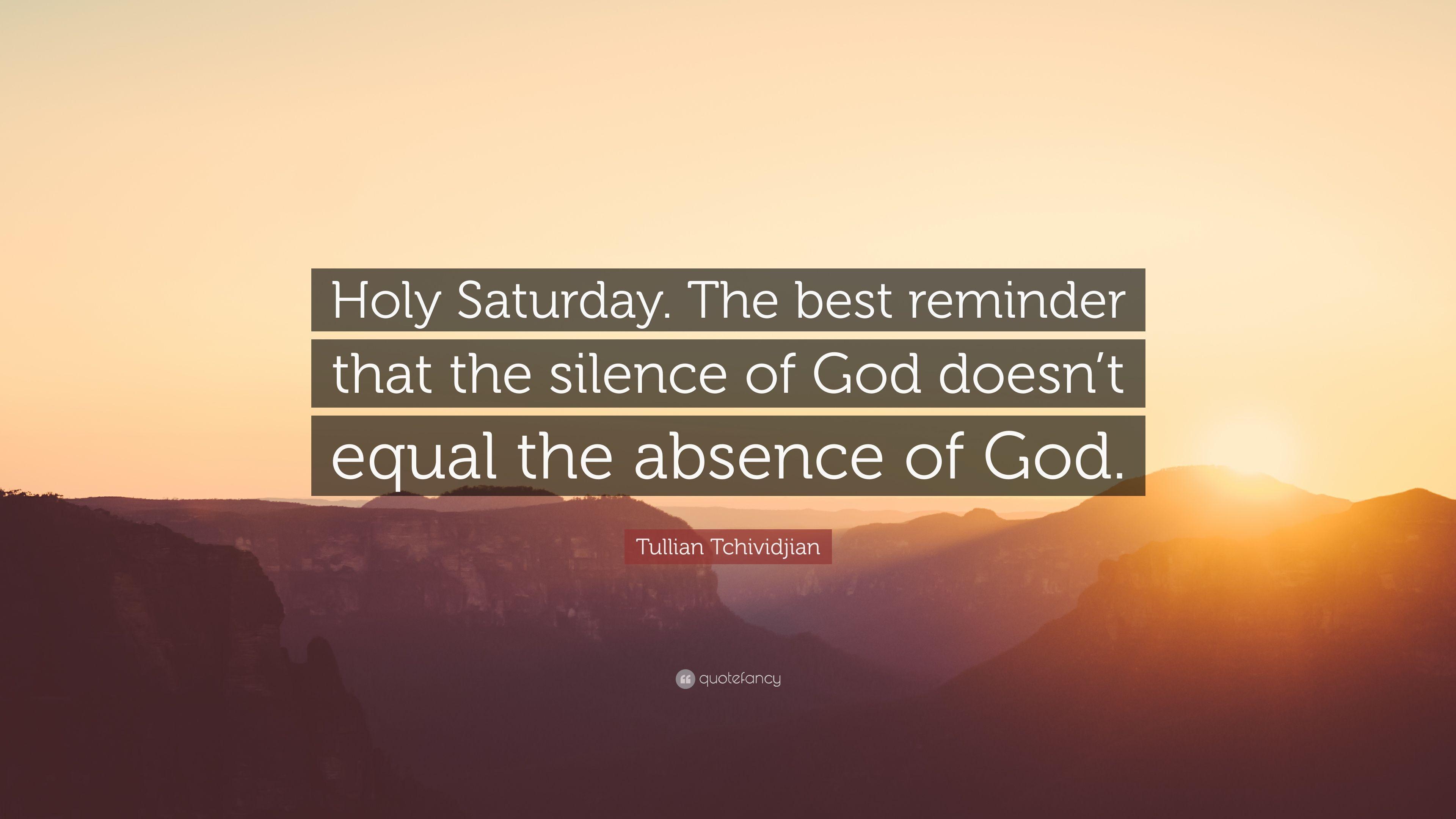 شنبه مقدس (Holy Saturday)