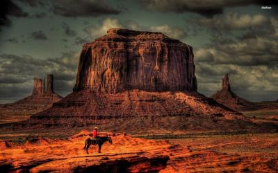 تصویر شماره 13 از آلبوم تصویر زمینه دره بقعه (Monument Valley)