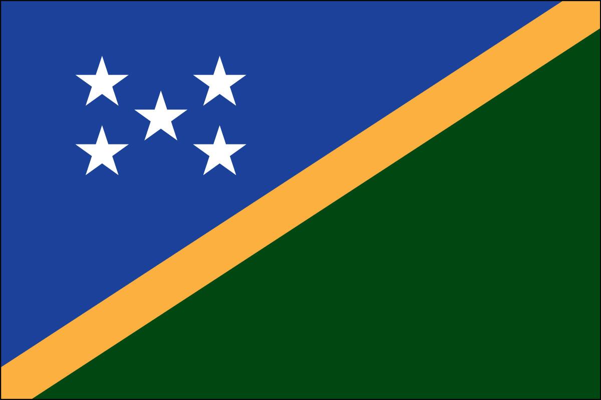 پرچم جزایر سلیمان (Solomon Islands Flag)