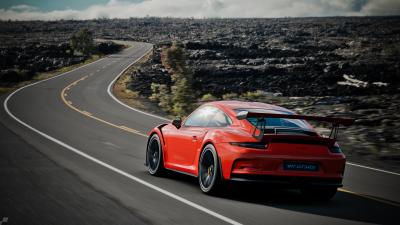 تصویر شماره 10 از آلبوم تصویر زمینه پورشه 911 GT3 RS (Porsche 911 GT3 RS Wallpapers)