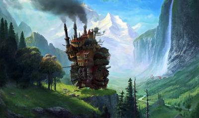 تصویر شماره 12 از آلبوم تصویر زمینه howls moving castle