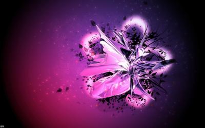 تصویر شماره 14 از آلبوم تصویر زمینه pink and purple abstract