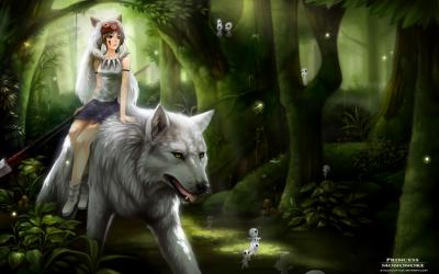 تصویر شماره 8 از آلبوم تصویر زمینه شاهزاده مونونوکه (Princess Mononoke)