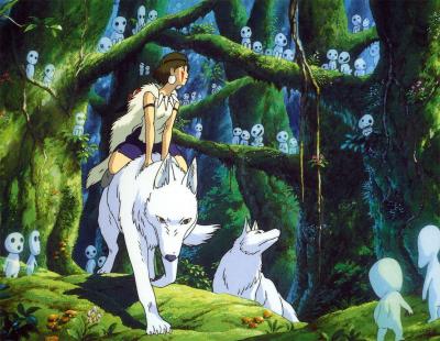 تصویر شماره 1 از آلبوم تصویر زمینه شاهزاده مونونوکه (Princess Mononoke)