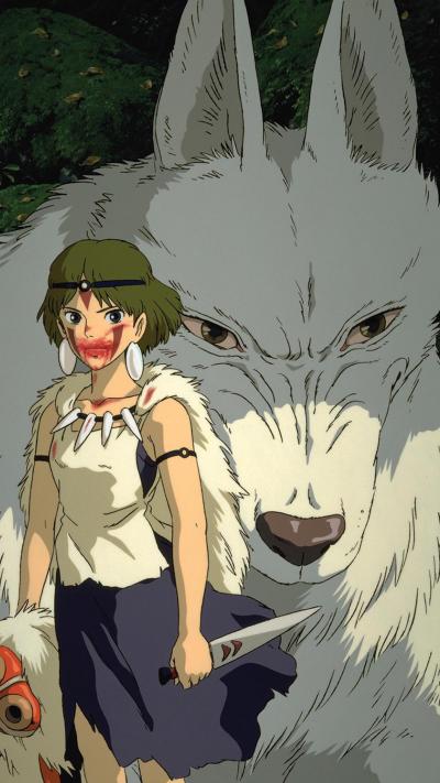 تصویر شماره 62 از آلبوم تصویر زمینه شاهزاده مونونوکه (Princess Mononoke)