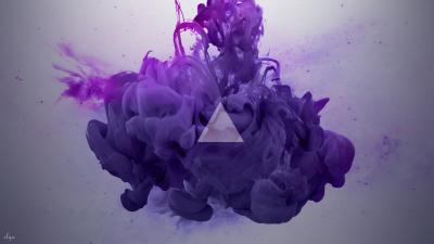 تصویر شماره 1 از آلبوم تصویر زمینه purple triangle