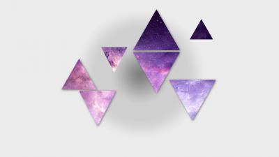 تصویر شماره 36 از آلبوم تصویر زمینه purple triangle