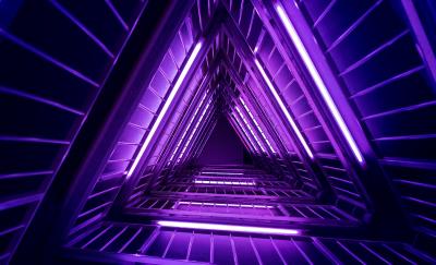 تصویر شماره 32 از آلبوم تصویر زمینه purple triangle