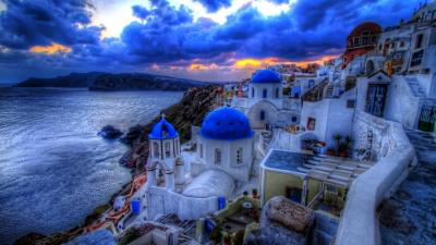 تصویر شماره 23 از آلبوم تصویر زمینه santorini greece