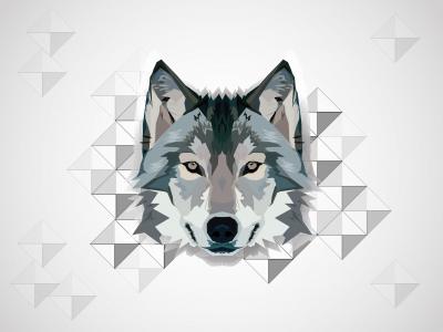 تصویر شماره 14 از آلبوم تصویر زمینه هندسی گرگ (Wolf Geometric)