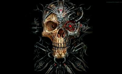 تصویر شماره 17 از آلبوم تصویر زمینه biker skull