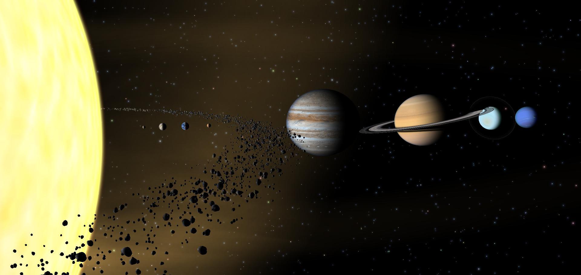 کمربند سیارک‌ها (Asteroid belt)