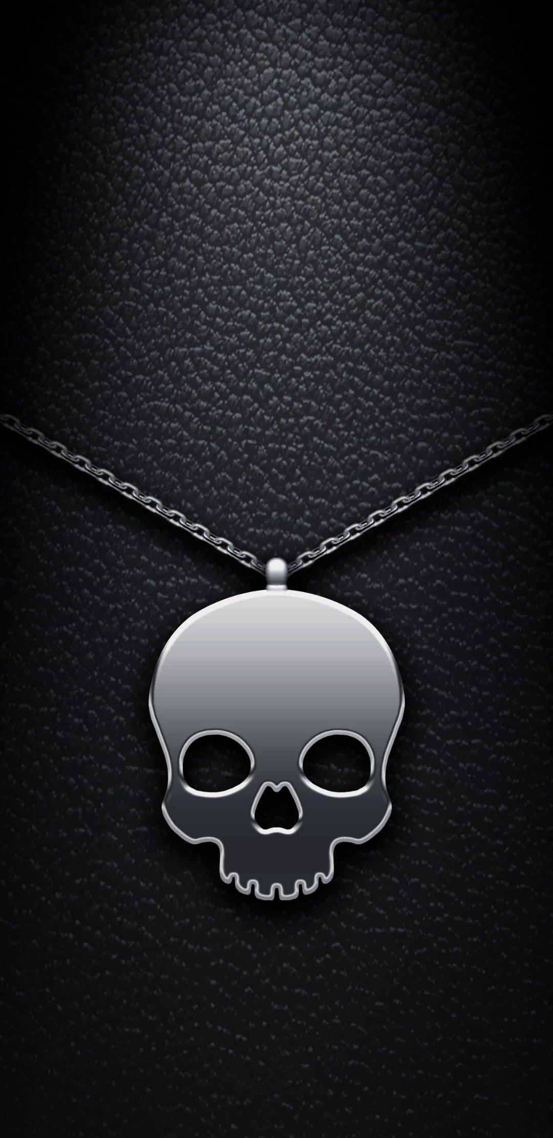 chain skull iphone