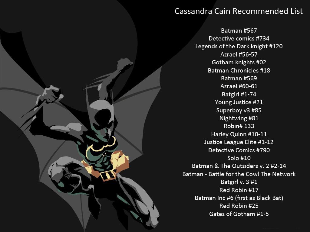 کاساندرا کین (Cassandra Cain)