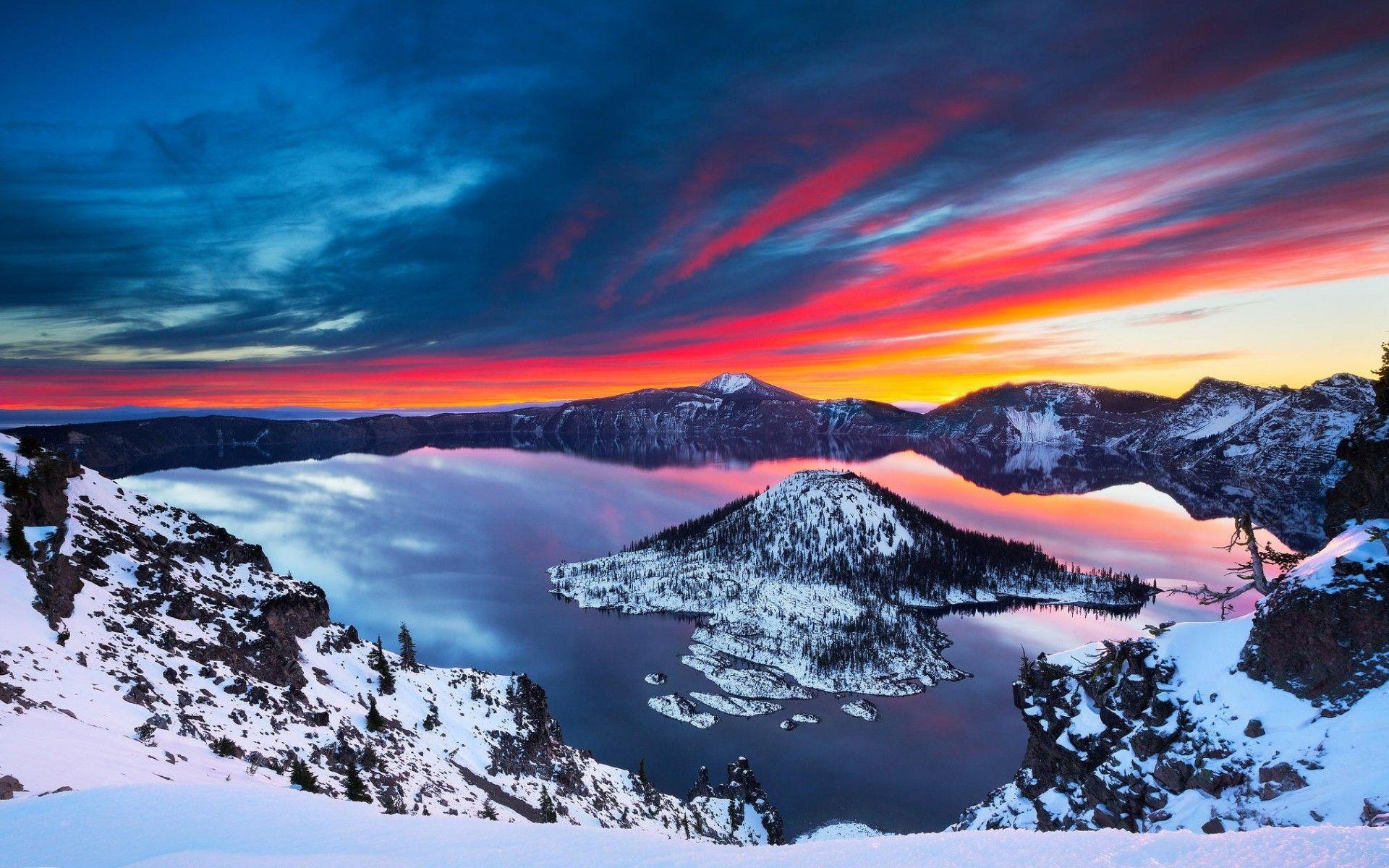 پارک ملی کریتر لیک (Crater Lake National Park)